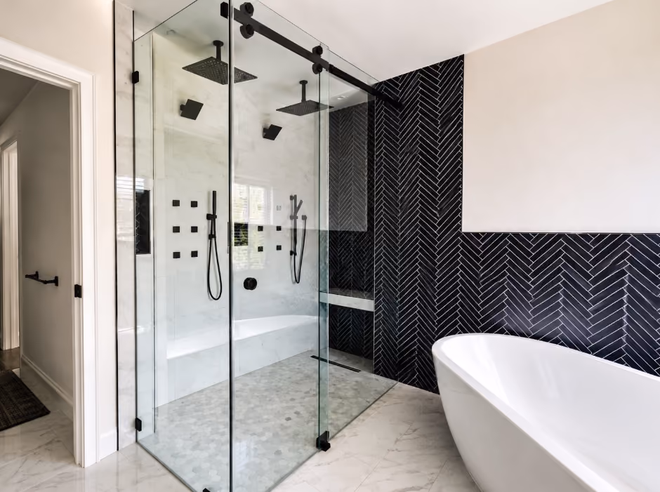 Interior of a recently completed home renovation